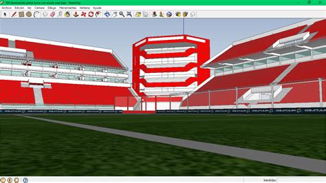 Estadio de Independiente Libertadores de America  Sketchup ...