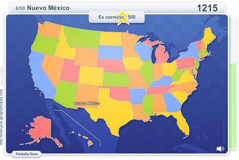 Estados de los EE. UU. Juegos Geográficos