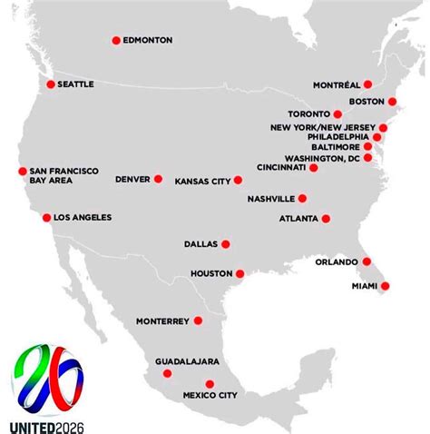 Estas podrían ser sedes del Mundial 2026 | Regio Deporte