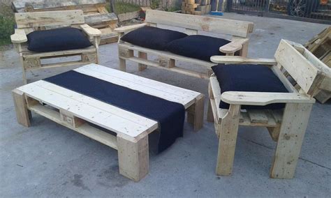 Estilos de muebles de terraza hechos con palets. ¿Con cuál ...