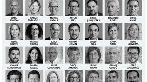 Estos son los 135 diputados del Parlament de Catalunya