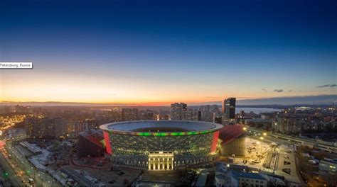 Estos son los estadios para la Copa Mundial Rusia 2018