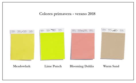 Estos son los PANTONE Color Trends de la Primavera ...