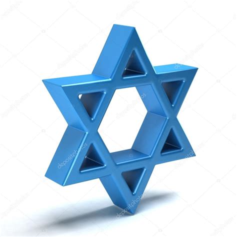 Estrela de David, símbolo do judaísmo — Stock Photo ...