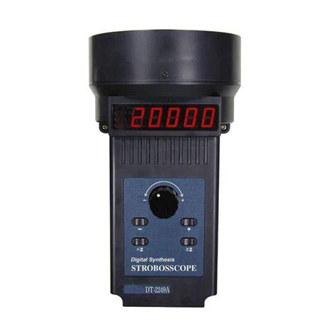 Estroboscópio profesional DT2249A para medidas de RPM y ...
