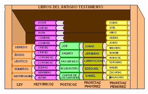 Estructura de la Biblia – Antiguo Testamento | A Imagen y ...