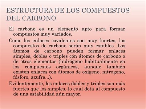 Estructura de los compuestos del carbono   Monografias.com