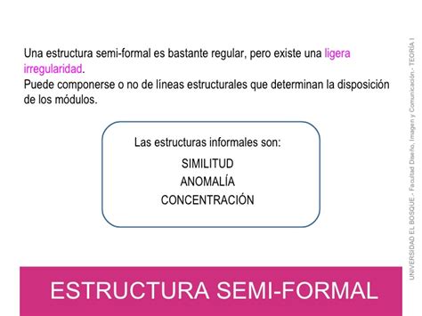 Estructura Semiformal E Informal