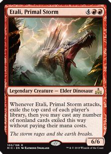 Etali, Primal Storm  Rivals of Ixalan    Gatherer   Magic ...