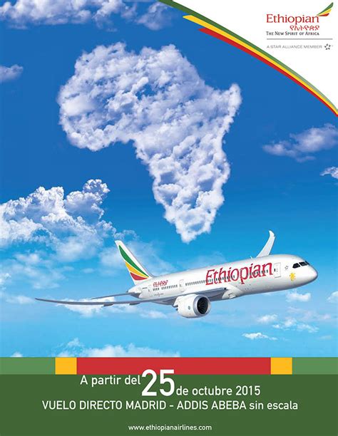 ETHIOPIAN AIRLINES: VUELOS MADRID ADDIS ABEBA | Chiloé ...