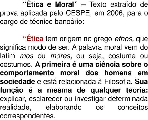 ÉTICA APLICADA Ética e Moral   PDF