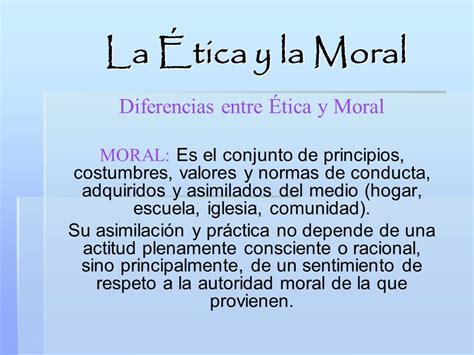 Etica y moral: Cuadros comparativos con valores humanos ...