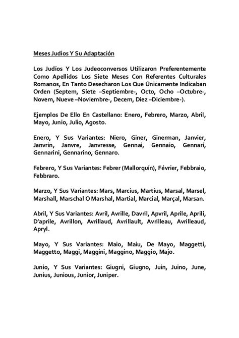 Etimologia origen y significado de los apellidos judios