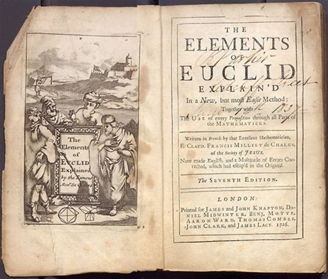 Euclid s Elements  1726