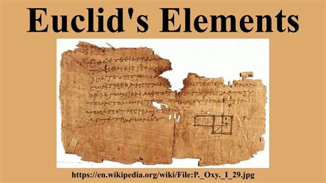 Euclid s Elements   YouTube