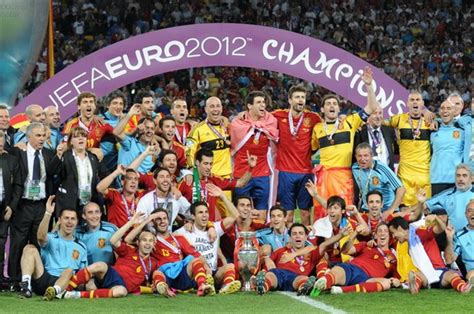 Euro 2012: Spain becomes the first team to retain European ...