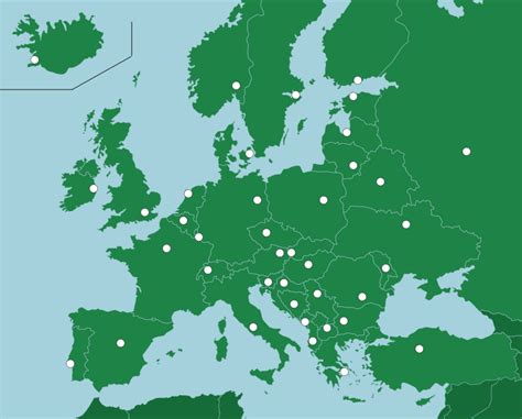 Europa: Capitales   Juego de Mapas