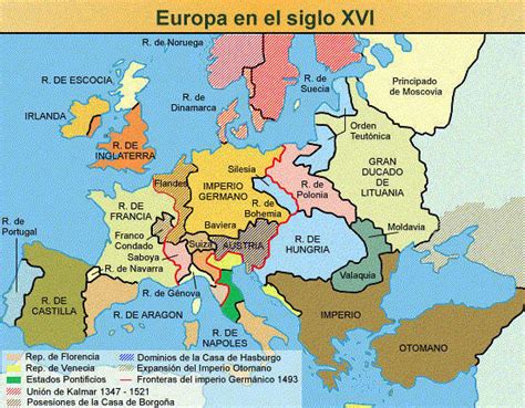 Europa en los siglos XVI y XVII