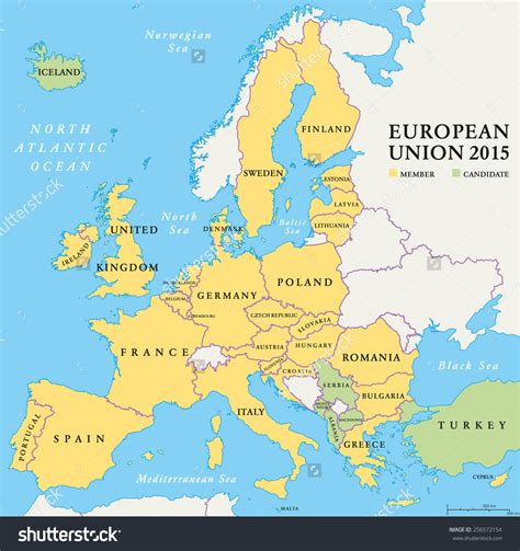 european union countries map european union countries list ...