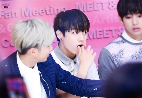 everything about BTS ......   jungkook and V at Mwave Meet ...