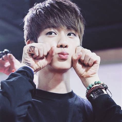 Everything BTS : Think about it… Jin doing aegyo as much ...