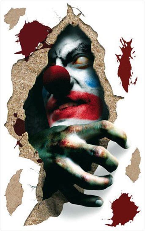 Evil clowns, Clowns and Halloween applique on Pinterest