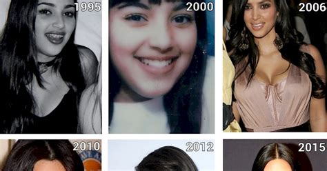 Evolution Of Kim And Kylie s Faces—Get Ready For A Shock
