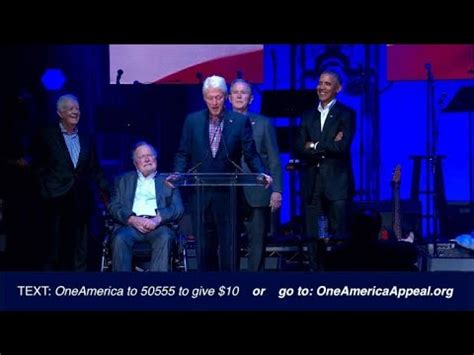 Ex presidentes de Estados Unidos hacen concierto y Trum ...