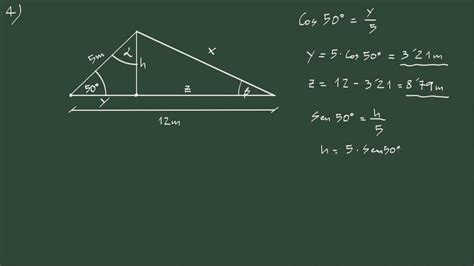 Examen 1 ejercicio 4: incógnitas triángulo   YouTube