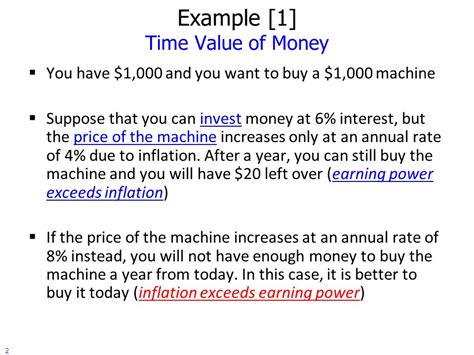 Example [1] Time Value of Money   ppt video online download