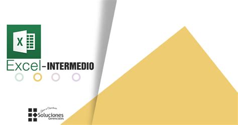 Excel Intermedio ONLINE   Jornada   Soluciones Gerenciales