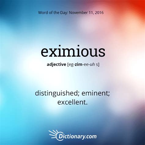eximious   Word of the Day | Dictionary.com
