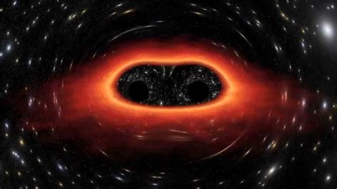 Existen los agujeros negros supermasivos orbitando entre ...