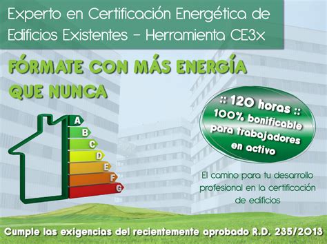 Experto en Certificación Energética de Edificios ...