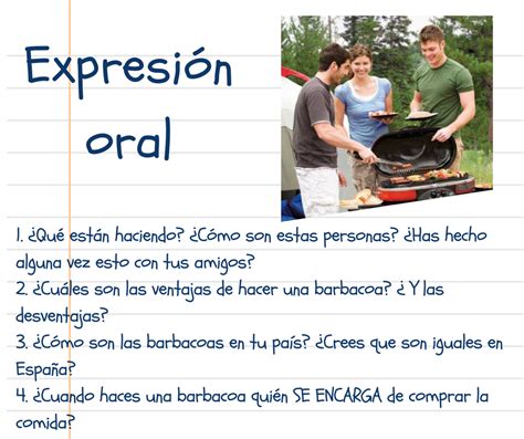 Expresión oral para estudiantes de español ELE A2/B1 ...