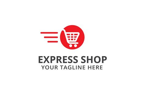 Express Shop Logo Template ~ Logo Templates ~ Creative Market