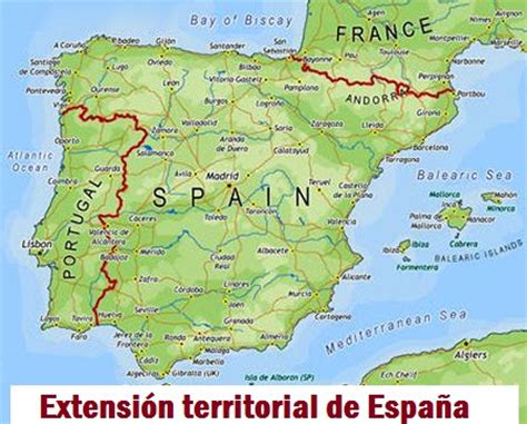 Extensión territorial de España   España mi país