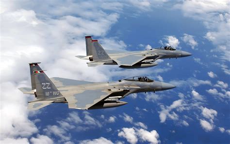 F 15C Eagles flies Over Okinawa Wallpapers | HD Wallpapers ...