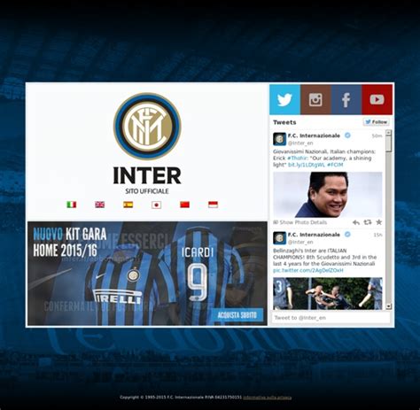 F.C. Internazionale Milano   Sito Ufficiale | Pearltrees