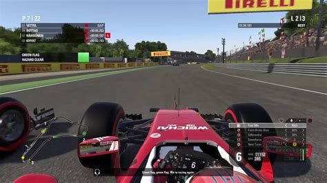 F1 2016 Gameplay: Monza Räikkönen   YouTube