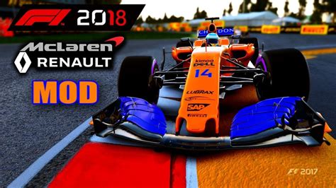 F1 2018 MCLAREN RENAULT MCL33 MOD: Fernando Alonso   YouTube