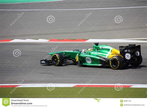 F1 Photo : Formula 1 Caterham Cars   Stock Photos ...