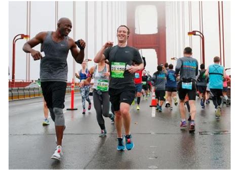 Facebook billionaire CEO, Mark Zuckerberg runs marathon ...