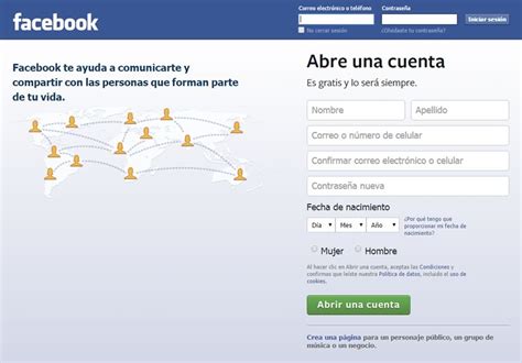 Facebook.com: Iniciar Sesión en la Red Social  Log In