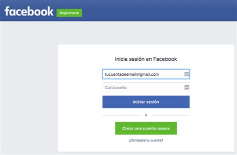 Facebook iniciar sesion en Español | Entrar a Facebook