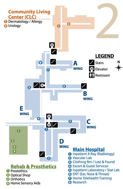 Facility Campus Map   Phoenix VA Health Care System