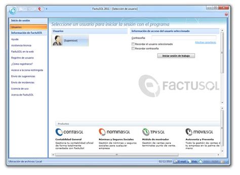 FactuSOL para Windows