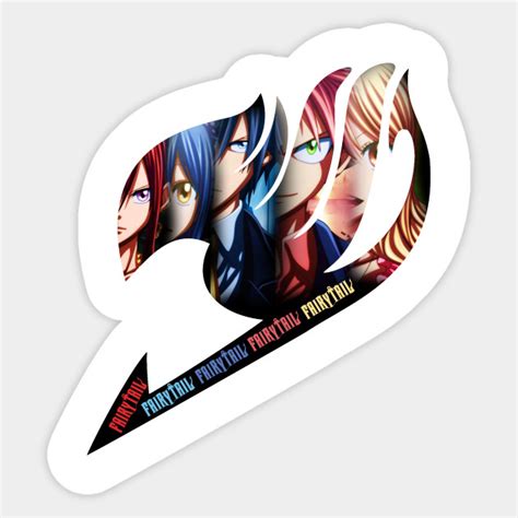 Fairy Tail Group   Logo Anime   Fairy Tail   Sticker ...