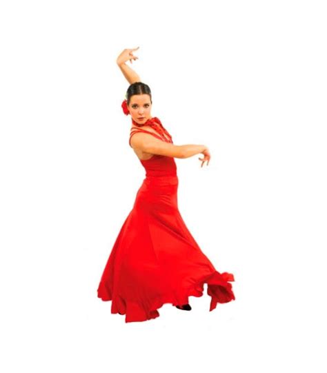 Falda de flamenco para niña modelo EF065