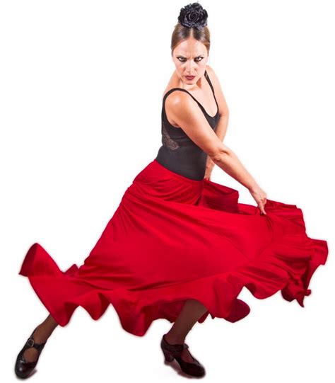 Falda flamenca de baile de ensayo de flamenco   El Rocío